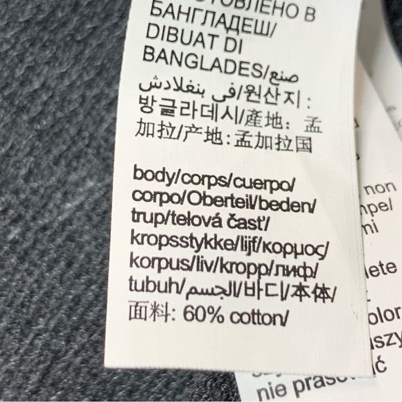 Calvin Klein Fron Logo Sweatpants Joggers in Charcoal - Picture 7 of 11